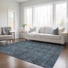 Addison Rugs Chantille ACN171 Blue 9' x 12 Indoor Outdoor Area Rug, Stain Resistant, Machine Washable, Non Shedding, Bedroom, Living Room, Dining Room, Kitchen Rug view 2