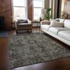 Addison Rugs Chantille ACN570 Brown 9' x 12 Indoor Outdoor Area Rug, Stain Resistant, Machine Washable, Non Shedding, Bedroom, Living Room, Dining Room, Kitchen Rug view 2