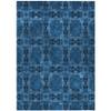 Addison Rugs Chantille ACN564 Blue 3' x 5 Indoor Outdoor Area Rug, Stain Resistant, Machine Washable, Non Shedding, Bedroom, Living Room, Dining Room, Kitchen Rug view 1