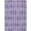 Addison Rugs Chantille ACN561 Purple 5' x 7'6 Indoor Outdoor Area Rug, Stain Resistant, Machine Washable, Non Shedding, Bedroom, Living Room, Dining Room, Kitchen Rug view 1