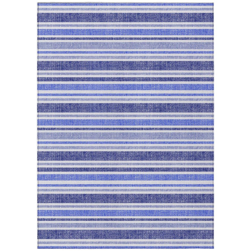 Addison Rugs Chantille ACN531 Blue 3' x 5 Indoor Outdoor Area Rug, Stain Resistant, Machine Washable, Non Shedding, Bedroom, Living Room, Dining Room, Kitchen Rug