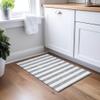 Addison Rugs Chantille ACN528 Gray 1'8" x 2'6 Indoor Outdoor Area Rug, Stain Resistant, Machine Washable, Non Shedding, Bedroom, Living Room, Dining Room, Kitchen Rug view 2