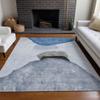 Addison Rugs Chantille ACN547 Blue 5' x 7'6 Indoor Outdoor Area Rug, Stain Resistant, Machine Washable, Non Shedding, Bedroom, Living Room, Dining Room, Kitchen Rug view 2