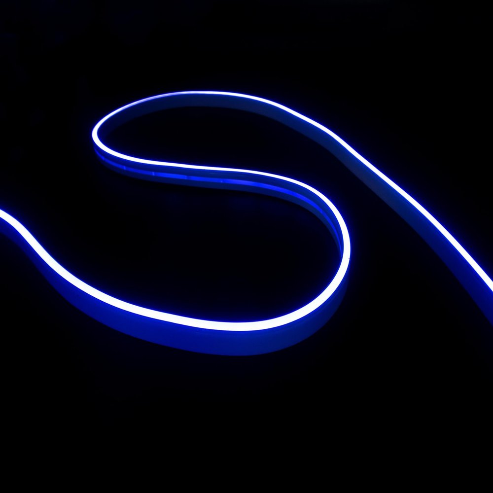 Lumishore Eclipse 5 Meter (16.4 ft) LED Neon Flex Strip Light (Blue), Cut to Length, 60-0511-5000