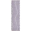 Addison Rugs Chantille ACN550 Purple 2'3" x 7'6" Indoor Outdoor Hallway Runner Rug, Stain Resistant Washable Kitchen Area Carpet for Bathroom, Laundry and Bedroom view 1