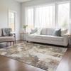 Addison Rugs Chantille ACN560 Brown 5' x 7'6 Indoor Outdoor Area Rug, Stain Resistant, Machine Washable, Non Shedding, Bedroom, Living Room, Dining Room, Kitchen Rug view 2