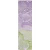 Addison Rugs Chantille ACN517 Purple 2'3" x 7'6" Indoor Outdoor Hallway Runner Rug, Stain Resistant Washable Kitchen Area Carpet for Bathroom, Laundry and Bedroom view 1