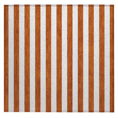 Addison Rugs Chantille ACN528 Orange 1'8" x 2'6 Indoor Outdoor Area Rug, Stain Resistant, Machine Washable, Non Shedding, Bedroom, Living Room, Dining Room, Kitchen Rug