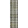 Addison Rugs Chantille ACN534 Gray 2'3" x 7'6" Indoor Outdoor Hallway Runner Rug, Stain Resistant Washable Kitchen Area Carpet for Bathroom, Laundry and Bedroom view 1