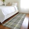 Addison Rugs Chantille ACN534 Gray 2'3" x 7'6" Indoor Outdoor Hallway Runner Rug, Stain Resistant Washable Kitchen Area Carpet for Bathroom, Laundry and Bedroom view 2