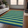 Addison Rugs Chantille ACN530 Blue 5' x 7'6 Indoor Outdoor Area Rug, Stain Resistant, Machine Washable, Non Shedding, Bedroom, Living Room, Dining Room, Kitchen Rug view 2