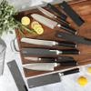 Babish 14-Piece Full Tang Forged Kitchen Knife Set  High-Carbon 1.4116 German Steel Cutlery with Protective Sheaths  Professional Chef Knife Set view 2