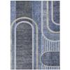 Addison Rugs Chantille ACN532 Blue 9' x 12 Indoor Outdoor Area Rug, Stain Resistant, Machine Washable, Non Shedding, Bedroom, Living Room, Dining Room, Kitchen Rug view 1