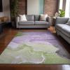 Addison Rugs Chantille ACN517 Purple 9' x 12 Indoor Outdoor Area Rug, Stain Resistant, Machine Washable, Non Shedding, Bedroom, Living Room, Dining Room, Kitchen Rug view 2