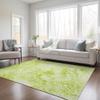 Addison Rugs Chantille ACN553 Green 5' x 7'6 Indoor Outdoor Area Rug, Stain Resistant, Machine Washable, Non Shedding, Bedroom, Living Room, Dining Room, Kitchen Rug view 2