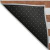 Addison Rugs Chantille ACN528 Orange 8' x 8 Indoor Outdoor Round Area Rug, Stain Resistant, Machine Washable, Non Shedding, Bedroom, Living Room, Dining Room, Kitchen Rug view 4