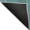 Addison Rugs Chantille ACN552 Teal 2'3" x 7'6" Indoor Outdoor Hallway Runner Rug, Stain Resistant Washable Kitchen Area Carpet for Bathroom, Laundry and Bedroom view 4