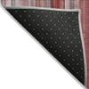 Addison Rugs Chantille ACN543 Red 8' x 8' Indoor Outdoor Round Rug, Easy Clean, Machine Washable, Non Shedding, Bedroom, Living Room, Dining Room, Kitchen, Patio Rug view 4