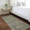 Addison Rugs Chantille ACN174 Orange 2'3" x 7'6" Indoor Outdoor Hallway Runner Rug, Stain Resistant Washable Kitchen Area Carpet for Bathroom, Laundry and Bedroom view 2