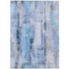 Addison Rugs Chantille ACN137 Blue 8' x 10 Indoor Outdoor Area Rug, Stain Resistant, Machine Washable, Non Shedding, Bedroom, Living Room, Dining Room, Kitchen Rug view 1