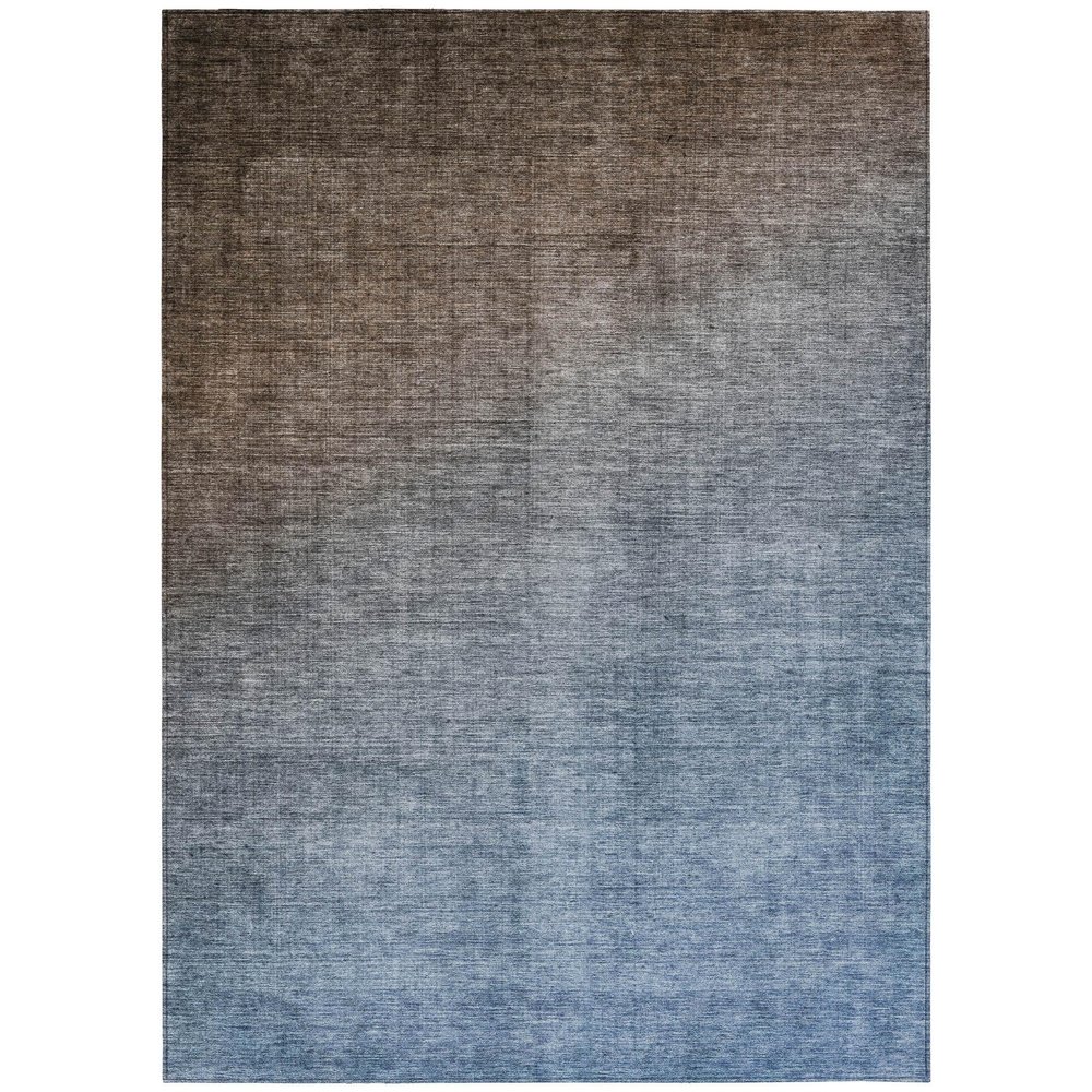 Addison Rugs Chantille ACN169 Brown 10' x 14 Indoor Outdoor Area Rug, Stain Resistant, Machine Washable, Non Shedding, Bedroom, Living Room, Dining Room, Kitchen Rug