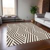 Addison Rugs Chantille ACN550 Brown 10' x 14 Indoor Outdoor Area Rug, Stain Resistant, Machine Washable, Non Shedding, Bedroom, Living Room, Dining Room, Kitchen Rug view 2