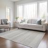 Addison Rugs Chantille ACN176 Ivory 9' x 12 Indoor Outdoor Area Rug, Stain Resistant, Machine Washable, Non Shedding, Bedroom, Living Room, Dining Room, Kitchen Rug view 2