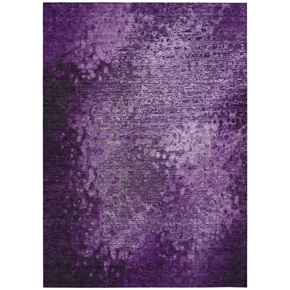 Addison Rugs Chantille ACN565 Purple 9' x 12 Indoor Outdoor Area Rug, Stain Resistant, Machine Washable, Non Shedding, Bedroom, Living Room, Dining Room, Kitchen Rug