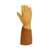 Carhartt Women's Extended Gauntlet Glove, Barley/Brown, Small view 1