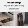 DELURA Foldable Side Tables and Coffee Tables, Suitable for Small Spaces (Size : 24 * 16 * 16IN) view 3