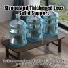 DELURA Foldable Side Tables and Coffee Tables, Suitable for Small Spaces (Size : 24 * 16 * 16IN) view 4