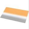 Fluffy Bath Rug Orange Gray Gradient Back,Non Slip Shag Carpet Soft Floor Door Mat Modern Ombre Minimalism,Absorbent Entrance Rugs for Kitchen Bathroom Living Room 18x30in view 3