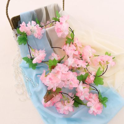 IMOCKA Artificial Simulation Cherry Blossom Vine