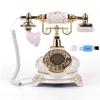 Audio GuestBook Telephone with Classic Retro Craftsmanship for Confessional Wedding Birthday Party Special Events (Ceramic White) view 1