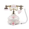 Audio GuestBook Telephone with Classic Retro Craftsmanship for Confessional Wedding Birthday Party Special Events (Ceramic White) view 2