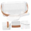BESPORTBLE storage tub drink bucket portable wine bucket baskets with handles organization baskets large ice bucket portable bucket buckets with handles ice tub square plastic view 4