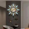 Big Wall Decor Contemporary Wall Clock/Silent Wall Clock with Silent Movement 7.8Inch Dial Luxury Bohemian Style Large Metal Modern Wall Decor Contemporary Wall Clock/Silent Wal view 2