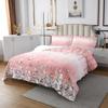 Geometric Ombre Stripes Bedspread King Size,Silver Glitter Sequin Diamond Coverlet Set,Kids Girls Boys Adults Room Decor,Princess Dreamy Quilted Coverlet,Pink Romantic Bedding Quilt,2 Pillowcases view 3