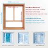 Blinhdome Custom Blackout Top Down Bottom Up Shades, Blinds for Windows Cordless Cellular Shades Room Darkening Blinds, Diameter of 1.5 Inch Honeycombs, 38" W x 72" H, Blue view 2