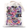 BWWKTOP Fairy Tales Alice Tote Bag Cheshire Cat Fans Gifts Alice Shoulder Bag Alice Reusable Grocery Bag (don't step on) view 1