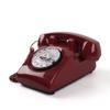 Premium Audio Guest Book Telephone | Vintage and Retro Style Audio Guestbook | Wedding Guestbook Rotary Phone (DeepRed) view 2