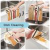 ALAZA Beautiful African Women Dish Towels Set of 6,Dish Bar Tea Towel Dishcloths Washable Fast Drying Dish Cloth Reusable Cleaning Cloth,11 x 11 inches view 3