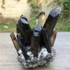 GEBSKI for 400G+Natural Smoky Quartz Quartz Cluster CrystalClear Quartz Point Specimen Degaussing Decor Collection view 3