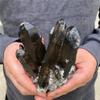 GEBSKI for 400G+Natural Smoky Quartz Quartz Cluster CrystalClear Quartz Point Specimen Degaussing Decor Collection view 4