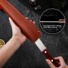 TAN REN Butcher Breaking Knife 8 Inch, Stainless Steel for Meat Cutting, Brisket Trimming With Sheath, Ergonomic Wooden Handle, Carving view 4