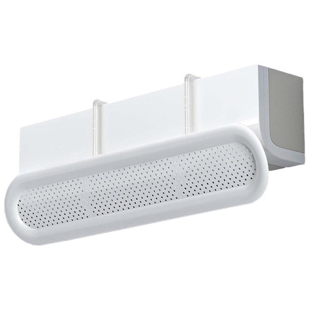 Air Vent Deflector, Help Cooling/Heating Air Circulation, for Home/Room/Elderly, Babies, Pregnant Women (Color : White)