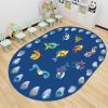 Fouiunler Children's Play Area Rugs, 3x4ft, Color Alphabet ABC RugCartoon Animal Print Ocean Rug, Baby Rug, Kids Rug Non-Slip Washable RugsClassroom Rug for Boy Girl Preschool view 1