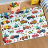 Jiospet Car Track Rug for Kids 3x5 Feet Play Mat, Road Map Rug for Boys Room and Playroom, Preschool Learning view 1