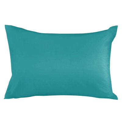 Pillow Covers 16x24 Inch Pure Teal Green Solid Color Soft Brushed Microfiber Pillowcases with Hidden Zipper Closure Bed Pillow Shams for Bedroom Sofa Car