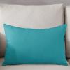 Pillow Covers 16x24 Inch Pure Teal Green Solid Color Soft Brushed Microfiber Pillowcases with Hidden Zipper Closure Bed Pillow Shams for Bedroom Sofa Car view 3